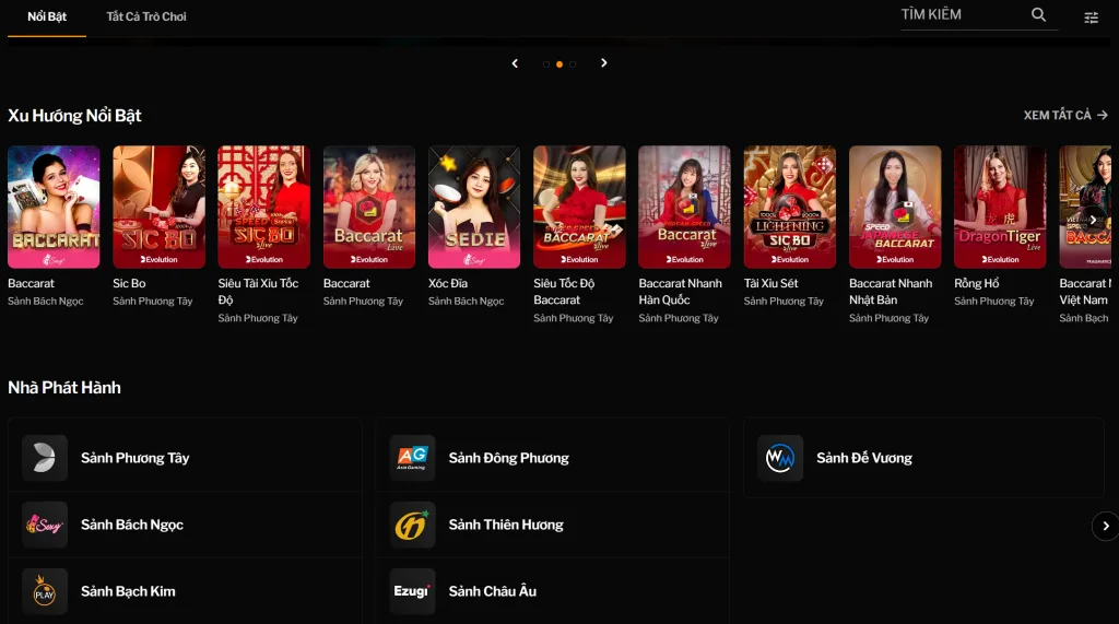 188BET Ảnh sảnh Baccarat live và dealer chuyên nghiệp