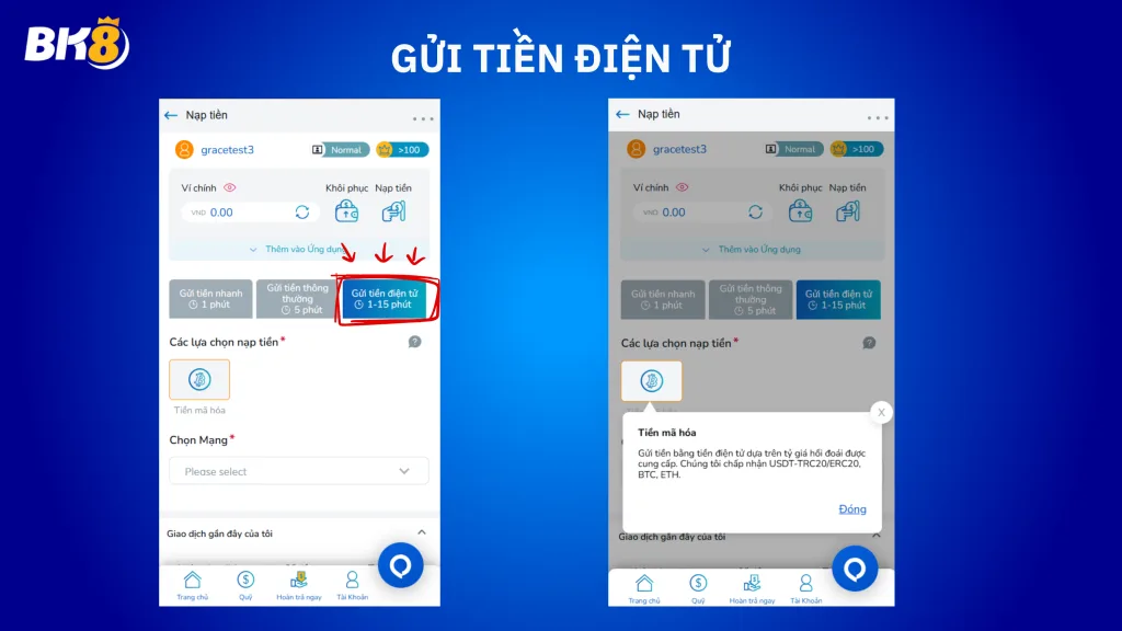 Giao diện nạprút tiền, xác thực 2FA_3