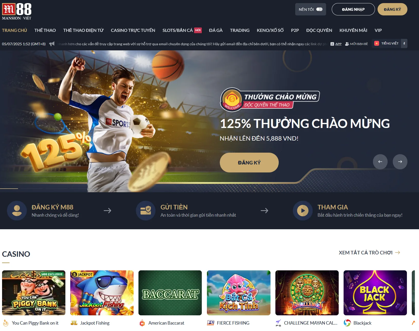 Giới thiệu chung về M88