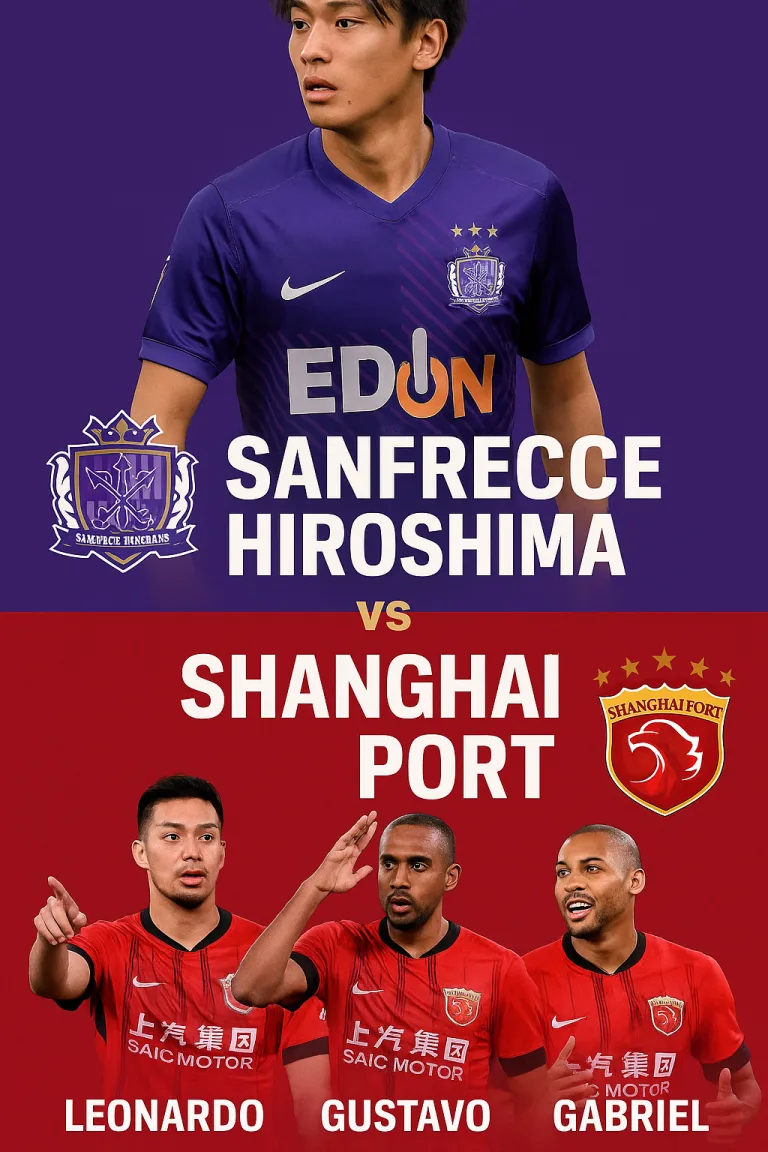 AFC Champions League Sanfrecce Hiroshima vs Shanghai Port Trận chiến cân não tại Nhật Bản