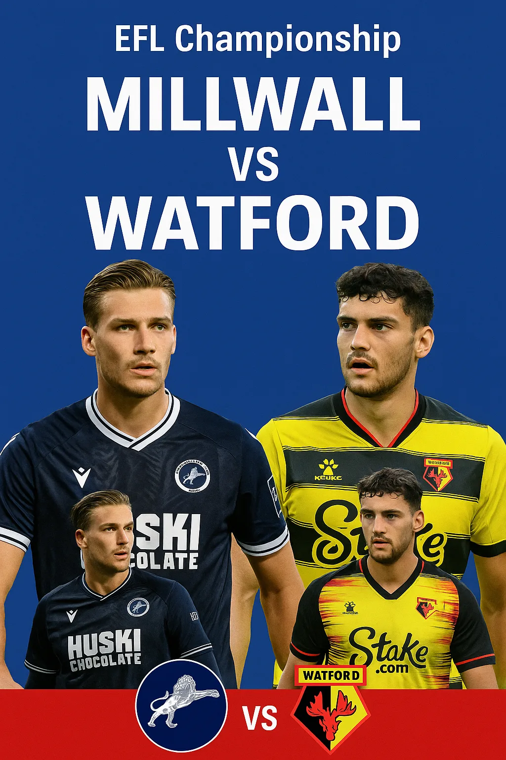 EFL Championship Prediction Millwall vs Watford