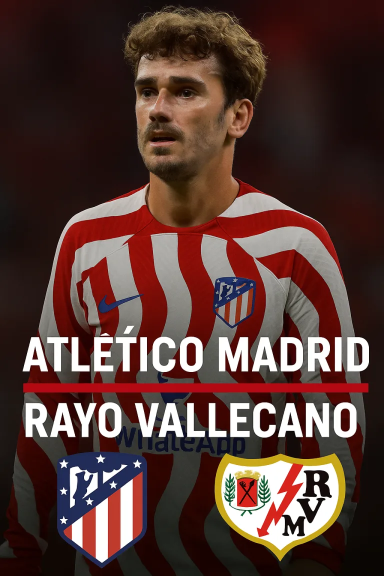 La Liga Atlético Madrid vs Rayo Vallecano