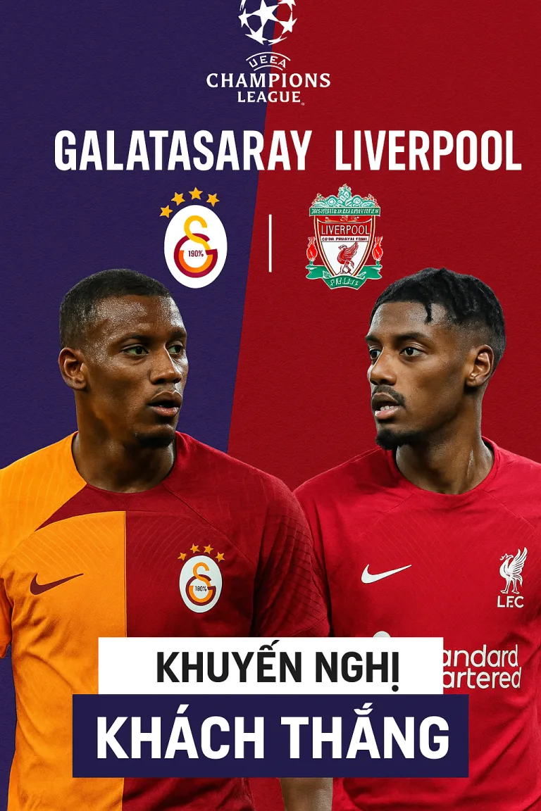 UEFA Champions League Galatasaray vs Liverpool Sức mạnh của nhà vua nước Anh