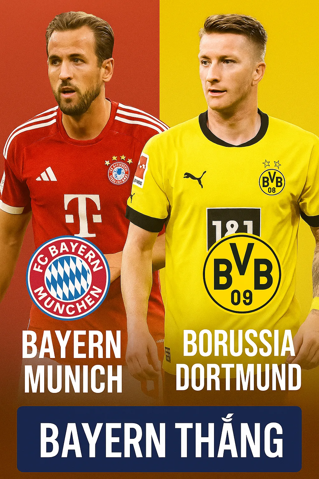 Bundesliga – Bayern Munich chạm trán Borussia Dortmund Cuộc đối đầu định đoạt ngôi đầu bảng