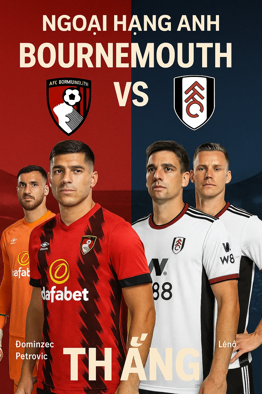 Ngoại Hạng Anh Soi kèo Bournemouth VS Fulham Cuộc chiến cân não tại Vitality
