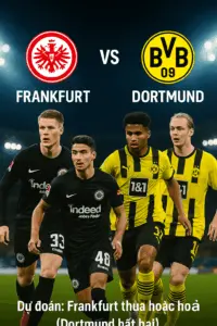 Phân tích chuyên gia  Cúp Quốc gia Đức – Frankfurt đối đầu Dortmund trận cầu quyết định chiếc vé đi tiế