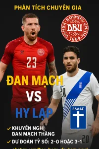 Phân tích chuyên gia – Đan Mạch vs Hy Lạp Cơ hội để Đan Mạch củng cố ngôi đầu bảng