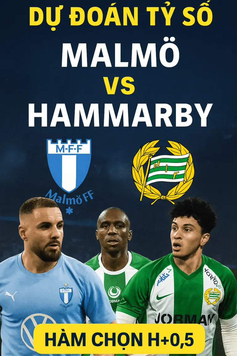 Phân tích chuyên gia – Malmö đối đầu Hammarby, khách không dễ bị khuất phục