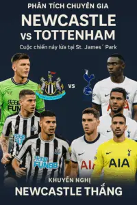 Phân tích chuyên gia – Newcastle vs Tottenham Cuộc chiến nảy lửa tại St. James’ Park