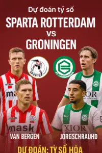 Phân tích chuyên gia – Sparta Rotterdam vs Groningen, cuộc đấu cân bằng tại Cúp Hà Lan
