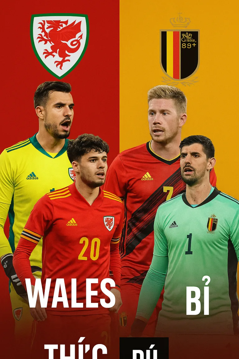 Phân tích chuyên gia – Wales vs Belgium Cuộc chiến sống còn tại bảng đấu tử thần
