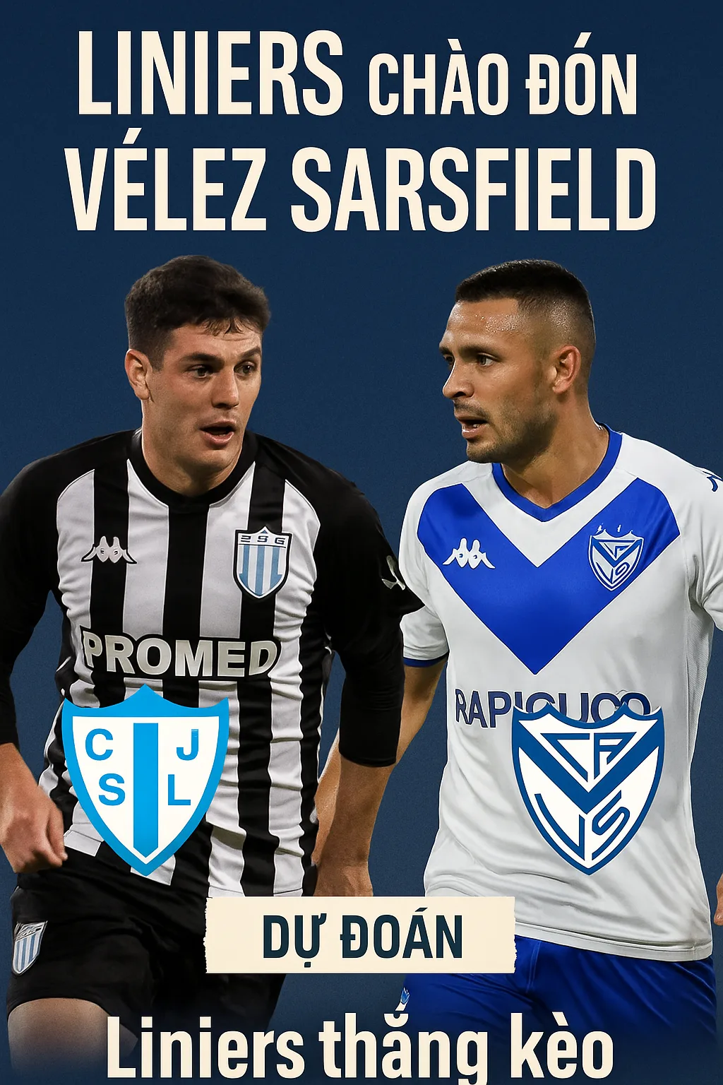 Soi kèo Argentina Liga Profesional – Liniers đối đầu Vélez Sarsfield, cơ hội giữ vững chuỗi thắng