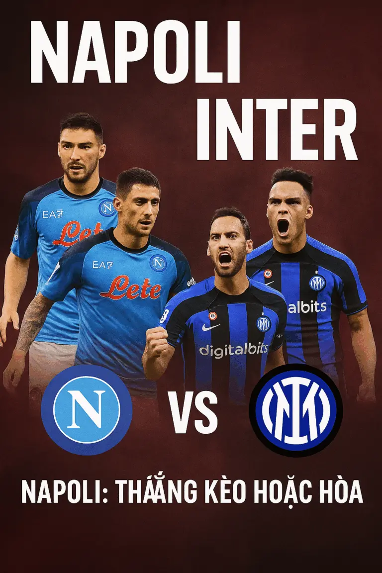 Trận đấu đáng chú ý · Napoli đối đầu Inter Milan – Cuộc chiến đỉnh cao tại Serie A!