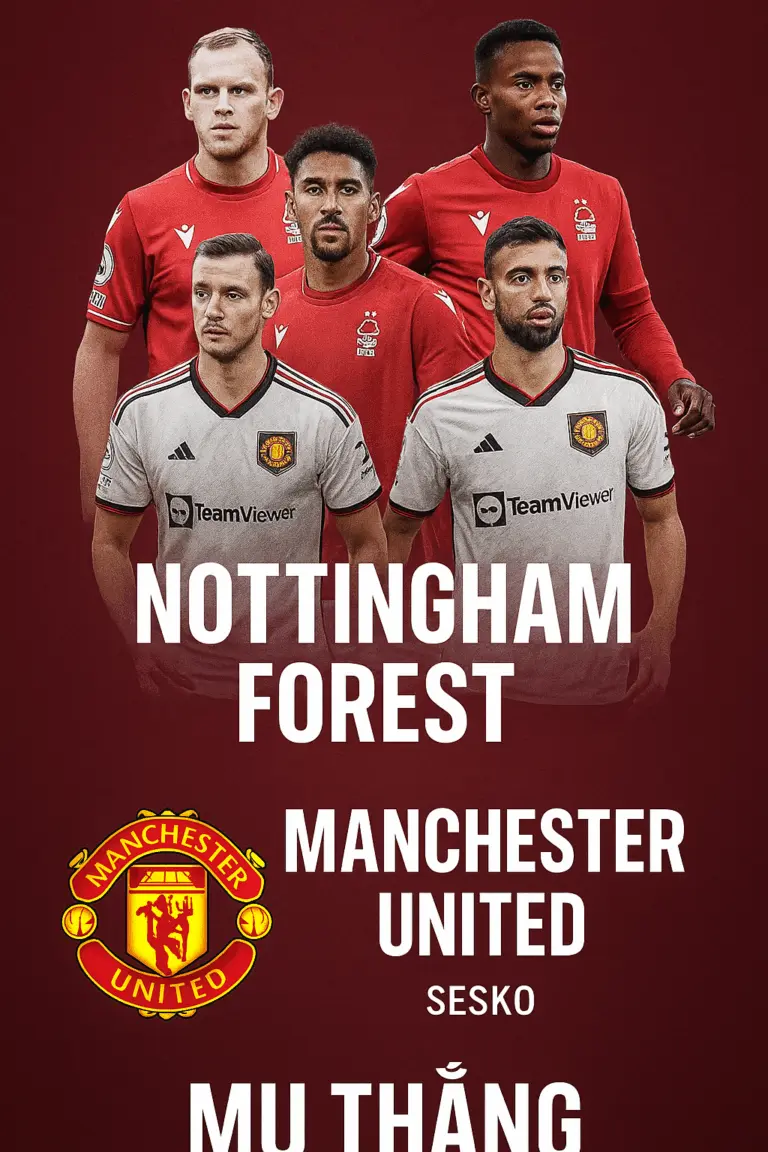 Ngoại hạng Anh, Nottingham Forest, Manchester United, dự đoán bóng đá, phân tích kèo, tỷ số hôm nay, soi kèo MU, Forest vs MU, nhận định Premier League, tip bóng đá
