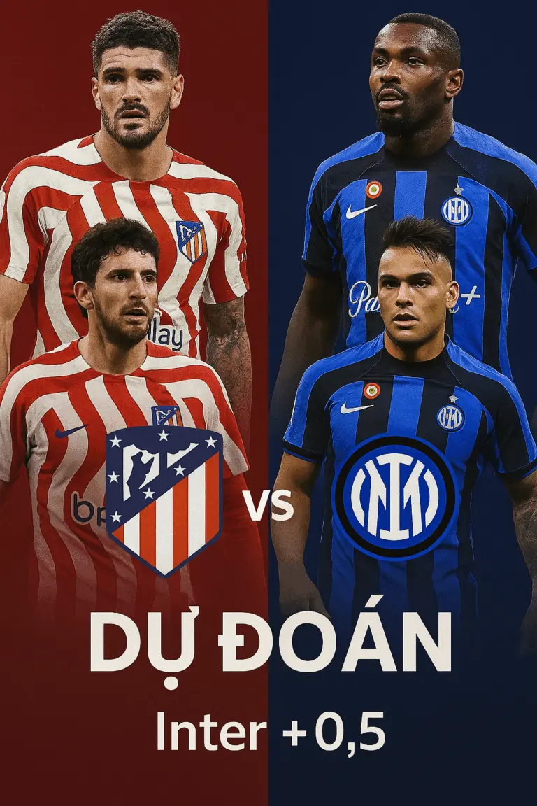 Phân tích chuyên gia Atletico Madrid vs Inter Milan – Cuộc đối đầu cân não giữa hai đội bóng đang đua vé đi tiếp