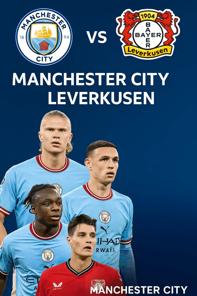 Phân tích chuyên gia Man City vs Leverkusen – Lợi thế Etihad giúp Man xanh nắm quyền kiểm soát trận đấu