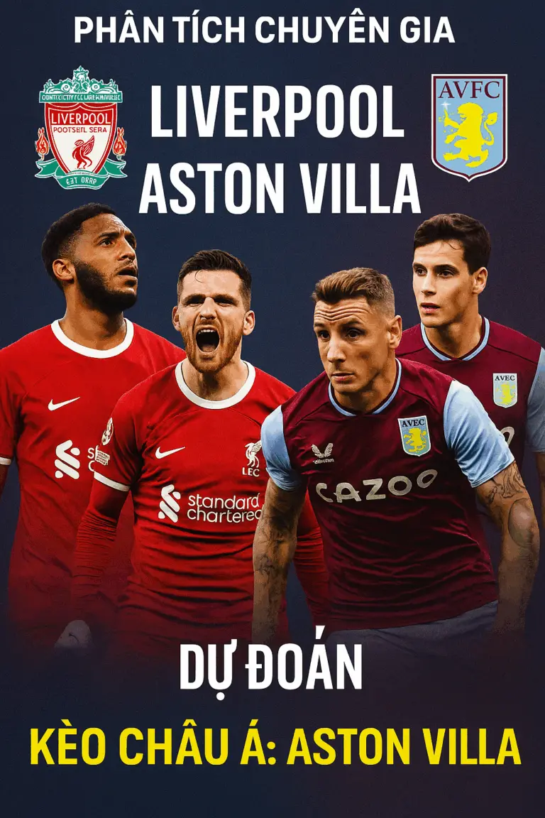 Phân tích chuyên gia · Liverpool vs Aston Villa – The Kop tổn thất lực lượng, Villa tràn đầy tự tin