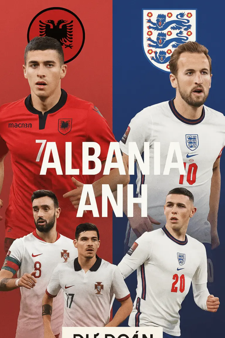 Phân tích chuyên gia – Albania vs Anh trong khuôn khổ vòng loại châu Âu