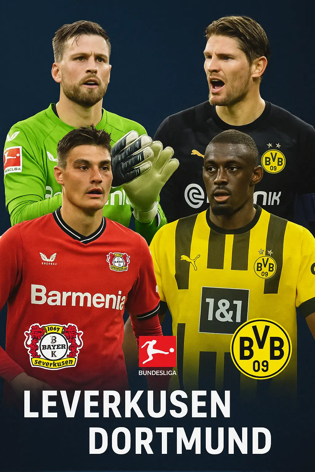 Phân tích chuyên gia – Leverkusen đối đầu Dortmund trong trận chiến hứa hẹn bùng nổ bàn thắng