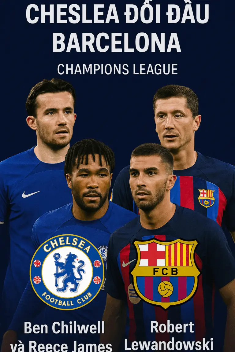 trận đấu đáng chú ý Chelsea vs Barcelona – Lợi thế sân nhà giúp The Blues giữ thế trận tốt hơn
