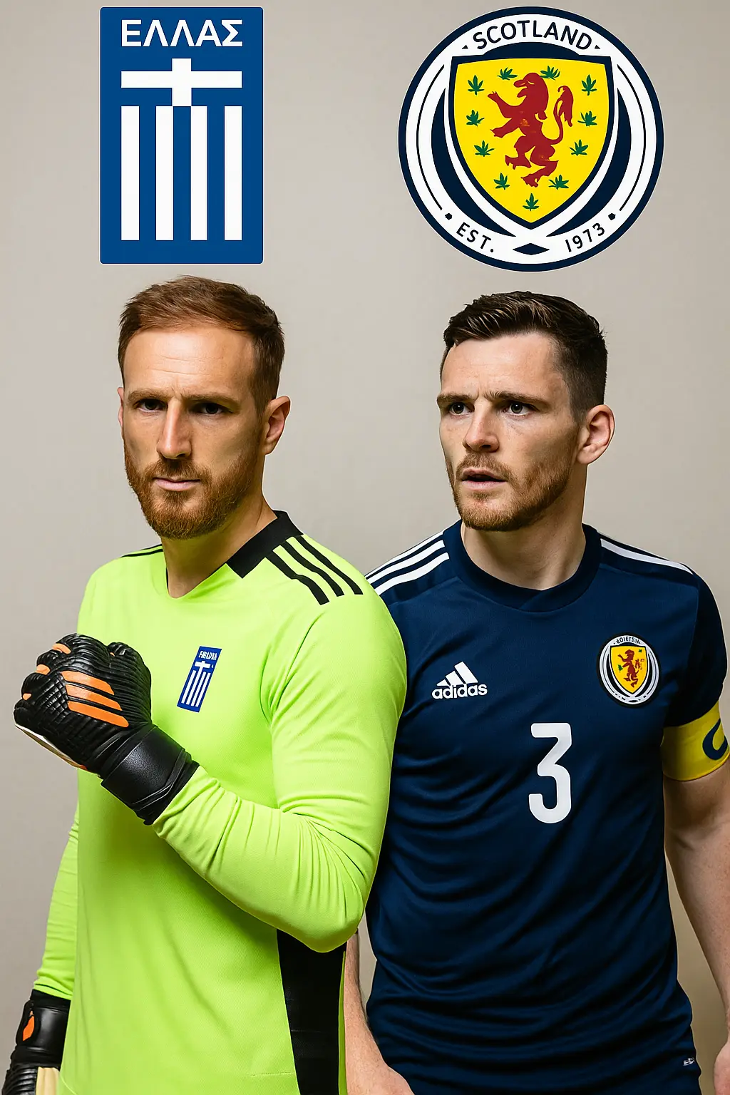 trận đấu đáng chú ý – Hy Lạp vs Scotland Hai đội bước vào trận đấu với tâm thế hoàn toàn trái ngược