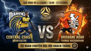 Soi kèo A-League: Central Coast Mariners vs Brisbane Roar – Chủ nhà sa sút không phanh, Sư Tử gầm vang đất khách