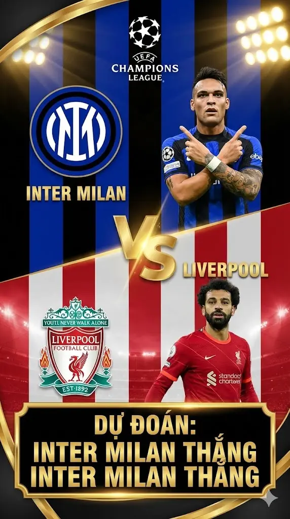Inter Milan tiếp đón Liverpool trong trận đại chiến Cúp C1 – Nerazzurri hướng đến chiến thắng ngay tại thánh địa San Siro