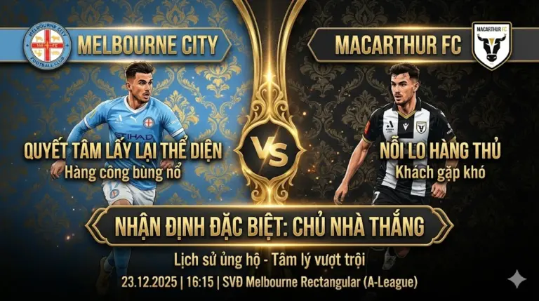 Nhận định Melbourne City vs Macarthur FC