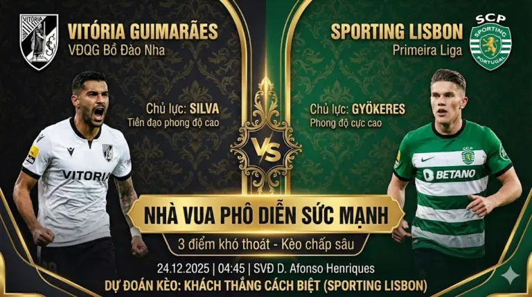 Nhận định Vitória Guimarães vs Sporting Lisbon