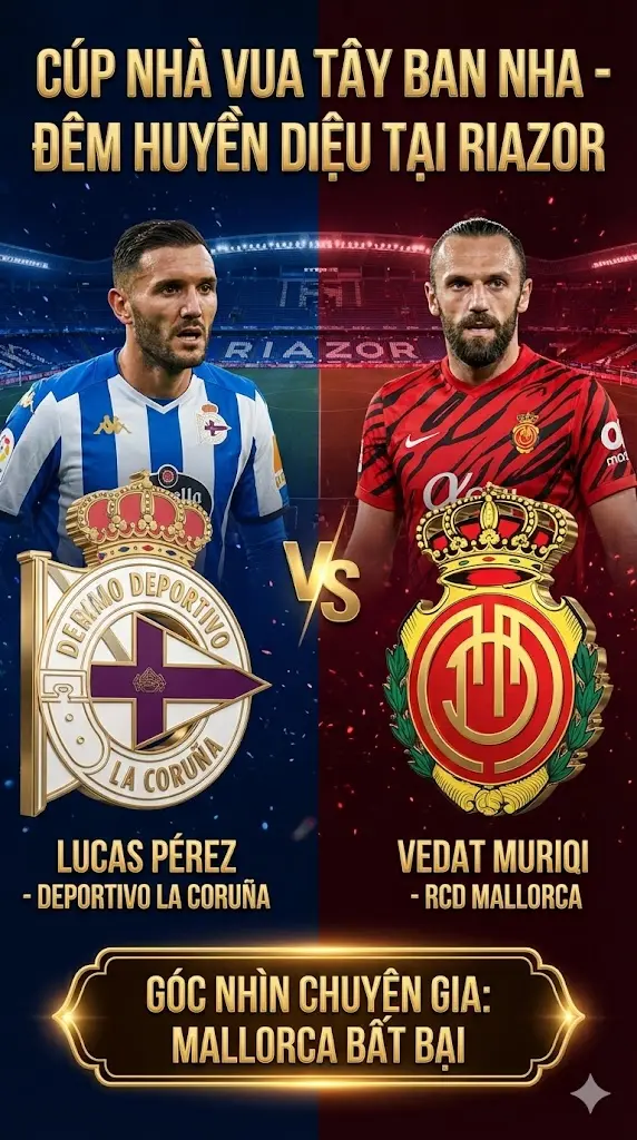 Phân tích chuyên gia Deportivo La Coruña đại chiến Mallorca, chênh lệch đẳng cấp tại Riazor