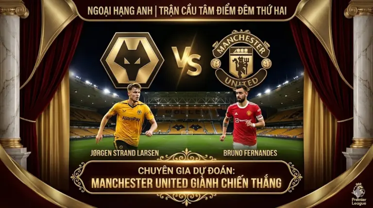 Phân tích chuyên gia Ngoại Hạng Anh Wolves vs Man Utd — Quỷ Đỏ đại náo hang Sói