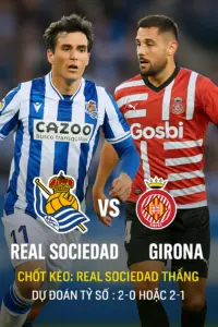 Phân tích chuyên gia Real Sociedad vs Girona – Chủ nhà tìm lại niềm vui