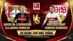 Soi kèo Bundesliga: Bayer Leverkusen vs VfB Stuttgart: Đại chiến trong cơn bão chấn thương, chủ nhà vẫn sáng cửa