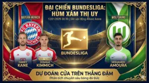 【Soi kèo Bundesliga】Bayern Munich vs Wolfsburg: Hùm Xám thị uy sức mạnh, “Bầy Sói” khó thoát kiếp nạn