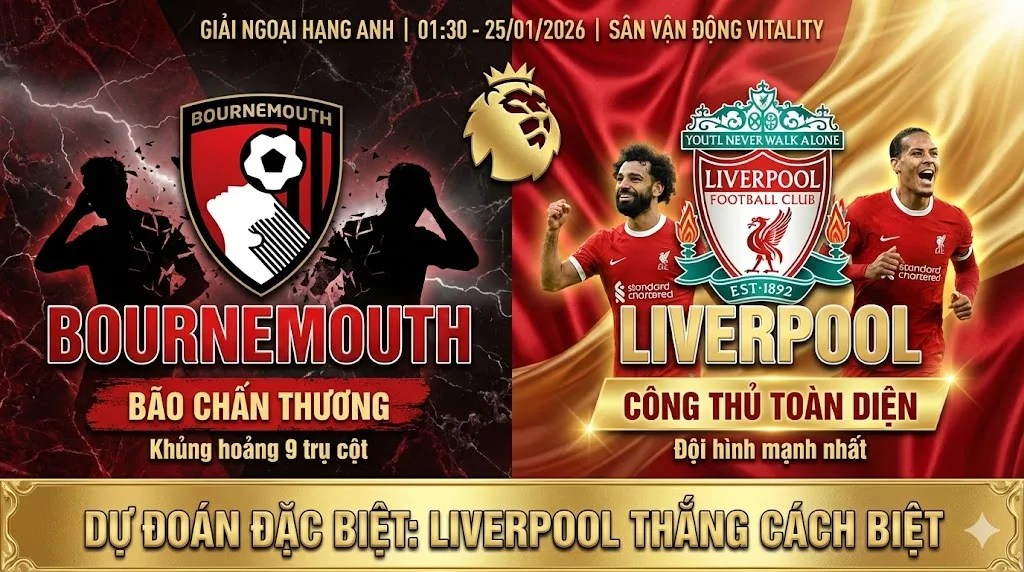 Bournemouth VS Liverpool