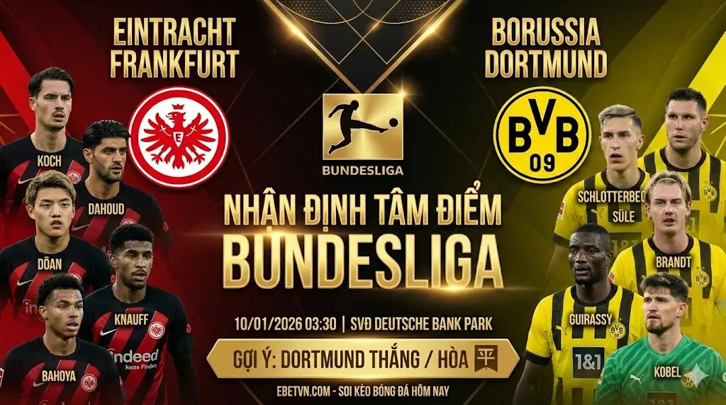 Eintracht Frankfurt vs Borussia Dortmund