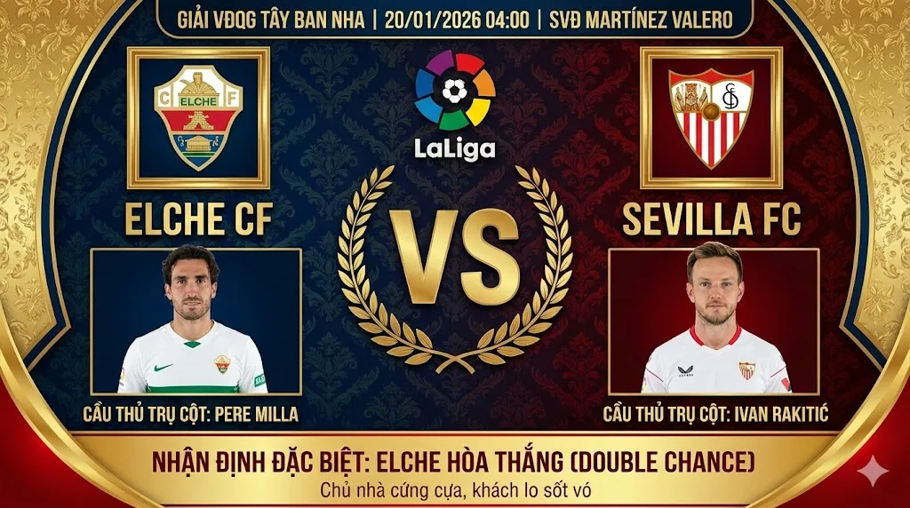 Elche đấu Sevilla
