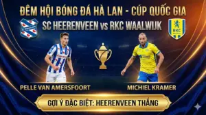 Nhận định Cúp QG Hà Lan: Heerenveen vs RKC Waalwijk – Khác biệt đẳng cấp, chủ nhà thị uy sức mạnh