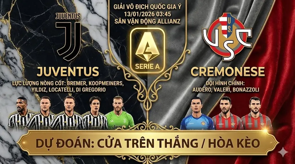 Juventus vs Cremonese