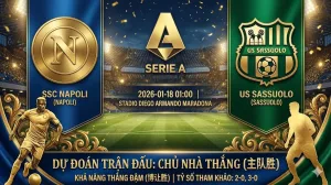 Nhận định Serie A: Napoli vs Sassuolo – Khó có bất ngờ tại Diego Maradona