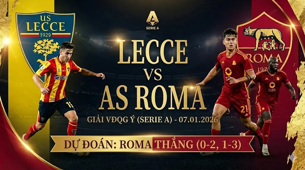 Lecce vs AS Roma