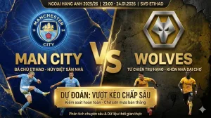 Soi kèo bóng đá Anh hôm nay: Man City vs Wolves | Cuộc chiến không cân sức, chủ nhà quyết thắng đậm