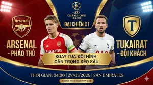 Nhận định Cúp C1 Arsenal vs Tukairat: Pháo thủ giữ chân, cẩn trọng kèo chấp sâu
