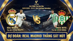 Nhận định La Liga Real Madrid vs Real Betis | Kền kền trắng sứt mẻ hàng thủ khó thắng cách biệt