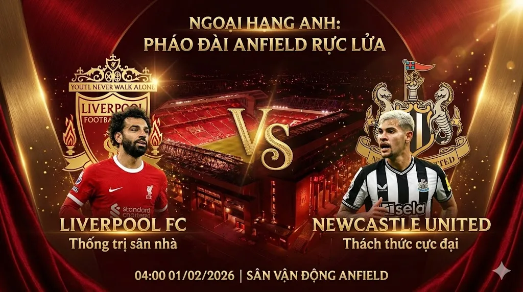Nhận định Ngoại hạng Anh Liverpool vs Newcastle