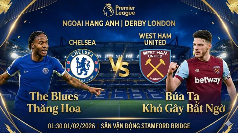 Soi kèo Ngoại hạng Anh Chelsea vs West Ham