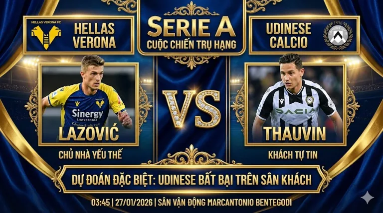 Soi kèo Verona vs Udinese