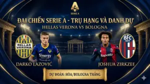 Nhận định Serie A: Verona vs Bologna – Kẻ cùng đường gặp kẻ ngáng đường, đội khách sáng cửa có điểm