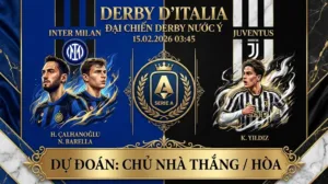Soi kèo Serie A: Đại chiến Derby d’Italia – Inter Milan quyết đấu Juventus tranh ngôi đầu