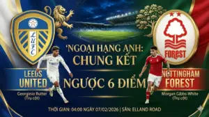 Nhận định Ngoại Hạng Anh Leeds United vs Nottingham Forest ｜ Chung kết ngược 6 điểm, đội khách hồi sinh mạnh mẽ